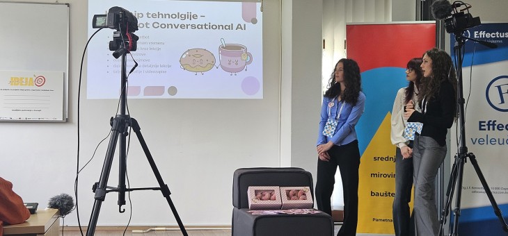 Učenice naše škole trećeplasirane na natjecanju “Ideja godine”