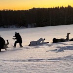 Završne kampanje projekta u snježnoj idili u Norveškoj
